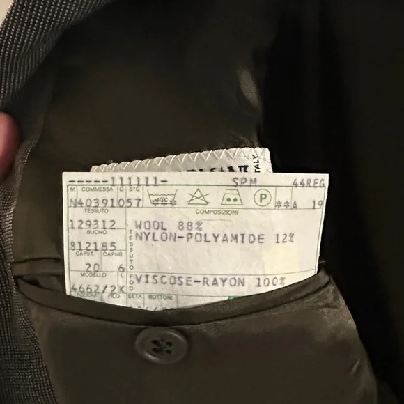 Armani Collezioni Dark Gray Blazer